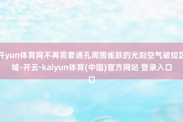 开yun体育网不再需要通孔周围雀跃的光刻空气破绽区域-开云·kaiyun体育(中国)官方网站 登录入口